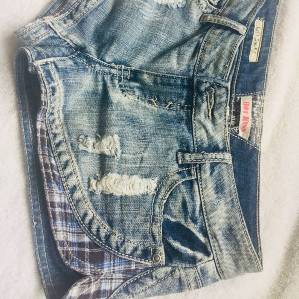 Blue shorts